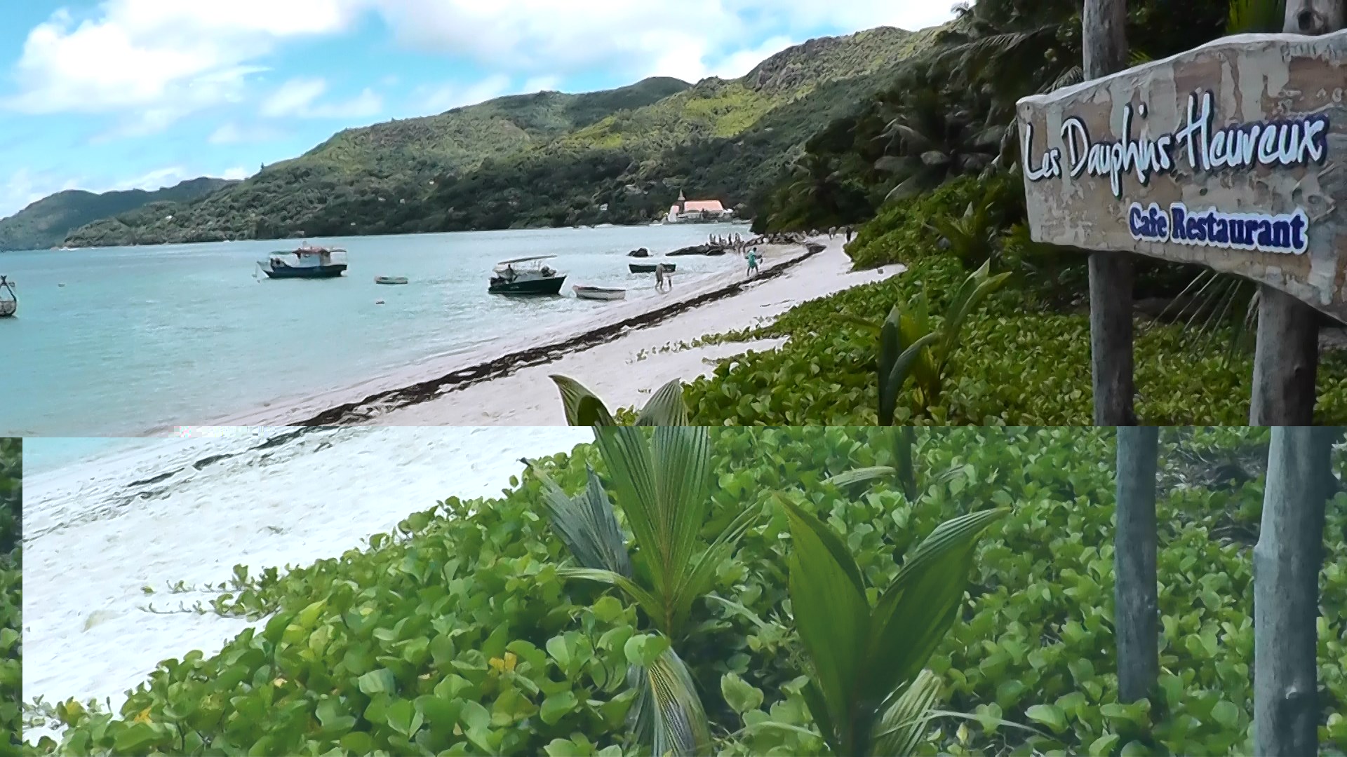 036 Anse Royale Les Dauphins Heureux Plage et bateaux de pêche.jpg